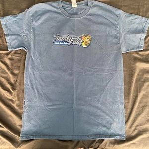 Dope Baggy Large Gildan T-Shirt with sick designs. 🔥